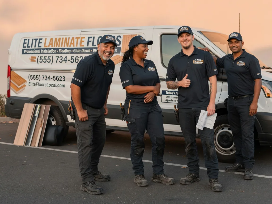 Laminate flooring installation company in Bowdon, ND